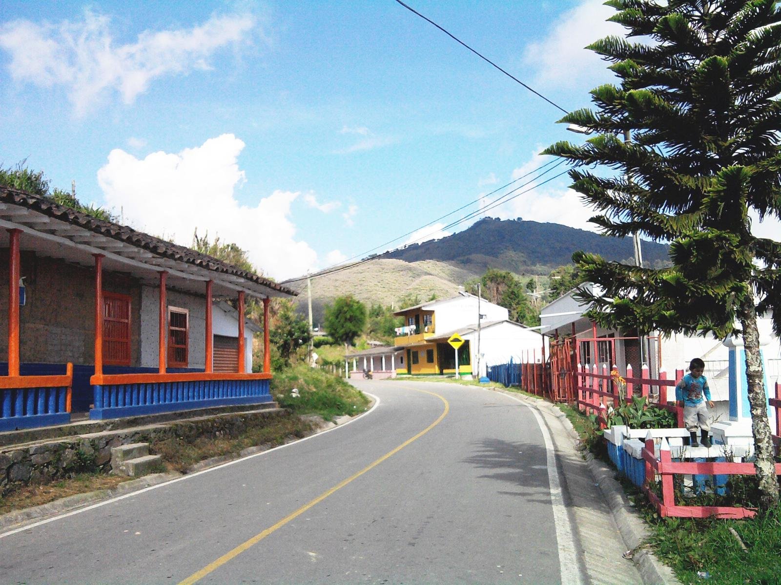 Corredor hacia el Alto de Minas