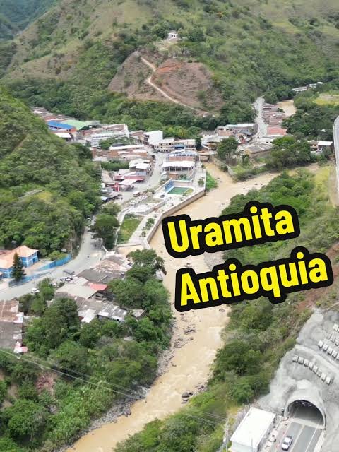 Paisaje de la ruta Medellín-Uramita, Occidente antioqueño